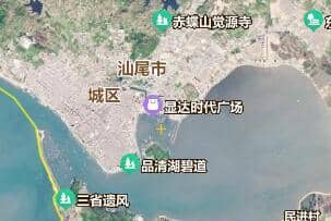 汕尾市地圖