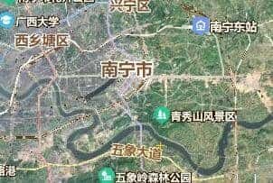 南寧市地圖