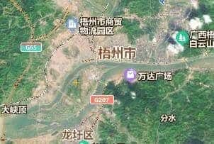 梧州市地圖