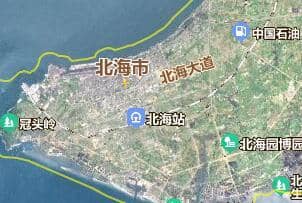 北海市地圖