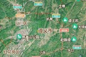 遵義市地圖