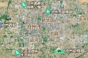滄州市地圖