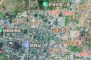 邯鄲市地圖