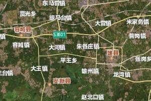 雄安新區地圖