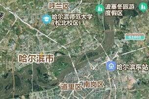 哈爾濱市地圖