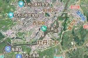 牡丹江市地圖