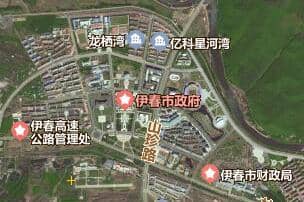 伊春市地圖