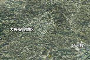 大興安嶺地區地圖