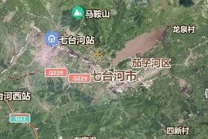 七台河市地圖