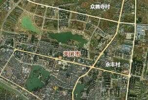 天門市地圖