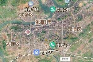 邵陽市地圖