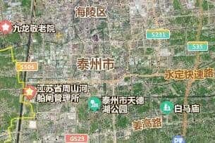泰州市地圖