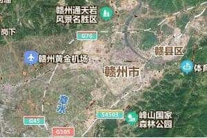 贛州市地圖