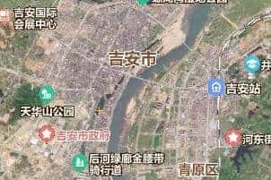 吉安市地圖