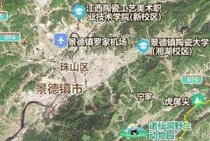 景德鎮市地圖
