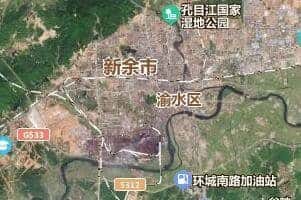 新余市地圖