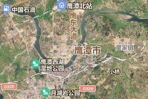 鷹潭市地圖