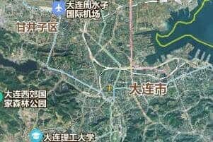 大連市地圖