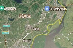丹東市地圖