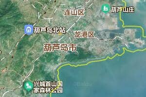葫蘆島市地圖
