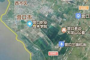 營口市地圖