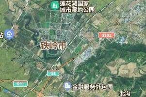 鐵嶺市地圖
