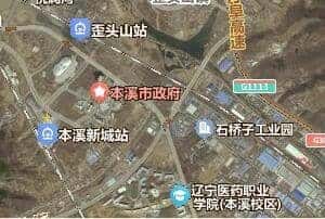 本溪市地圖