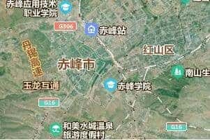 赤峰市地圖