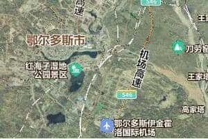 鄂爾多斯市地圖