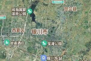 銀川市地圖