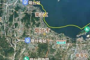 煙台市地圖