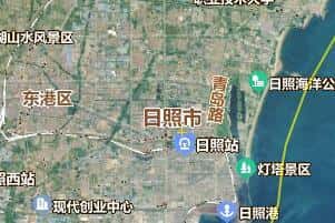 日照市地圖