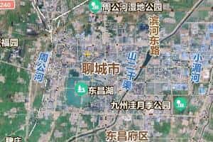聊城市地圖