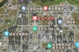 延安市地圖