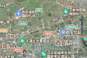 西鹹新區地圖