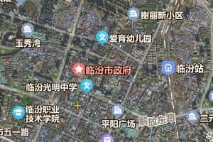 臨汾市地圖