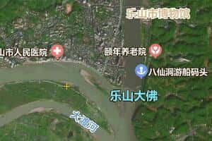 樂山市地圖