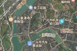 廣元市地圖