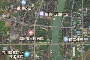 德陽市地圖