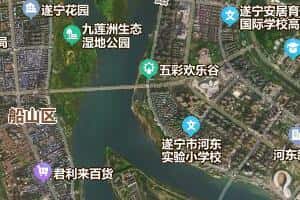 遂寧市地圖