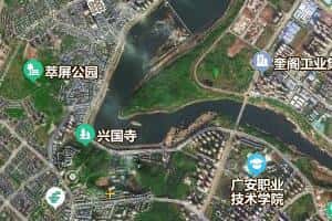 廣安市地圖