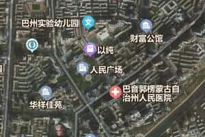 巴音郭楞州地圖