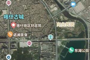 喀什地區地圖