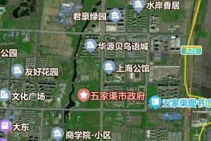 五家渠市地圖