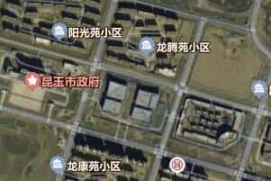 昆玉市地圖
