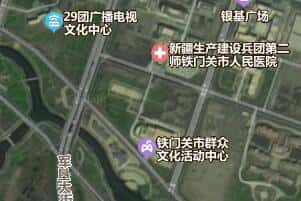 鐵門關市地圖