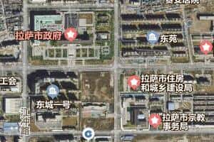 拉薩市地圖