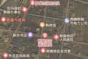 那曲市地圖