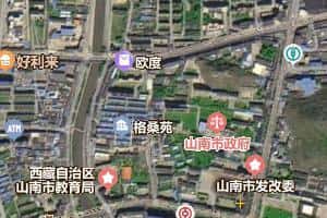 山南市地圖