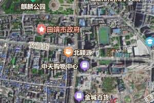 曲靖市地圖
